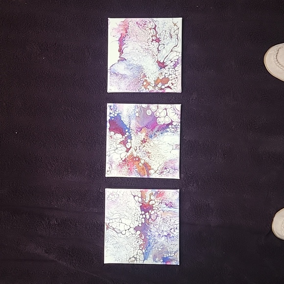 Handmaid abstract art